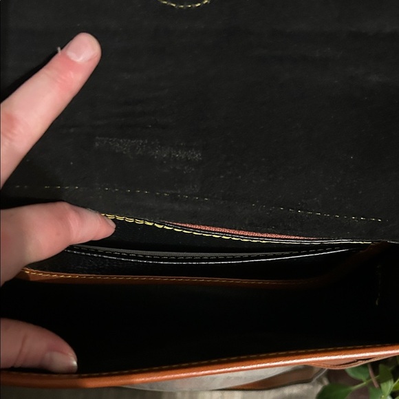 Dooney & Bourke Black and Brown Crossbody Bag - Picture 8 of 12